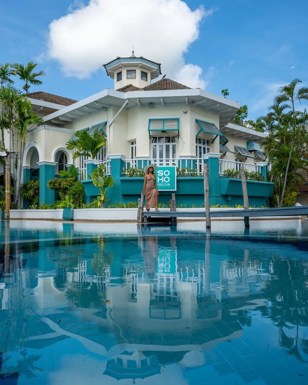 Soho Pool Club Phuket — pool, bar and dining ambiance