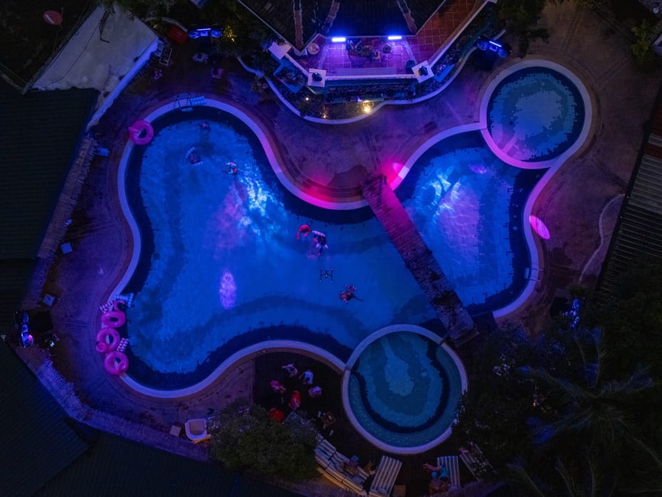 Soho Pool Club at night version